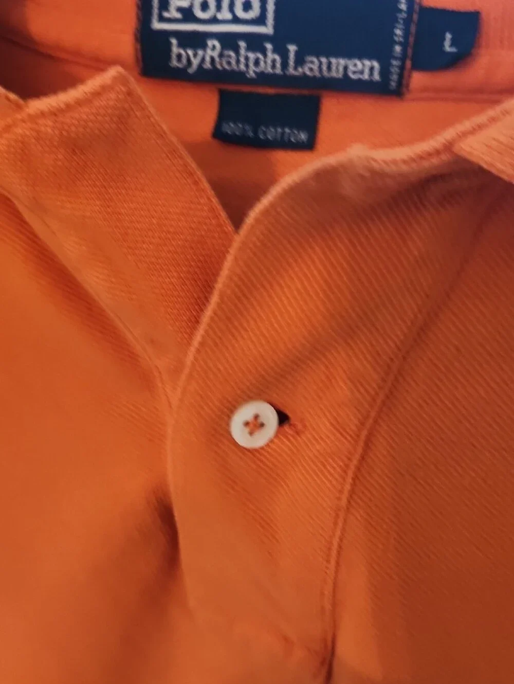 Polo by Ralph Lauren Orange Short-Sleeve Classic Polo
